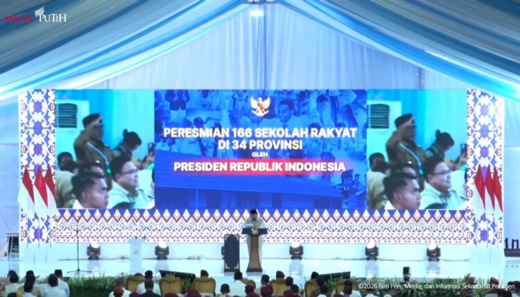 Dukung Akses Pendidikan Inklusif, Bupati Malteng Hadiri Peresmian 166 Sekolah Rakyat Oleh Presiden