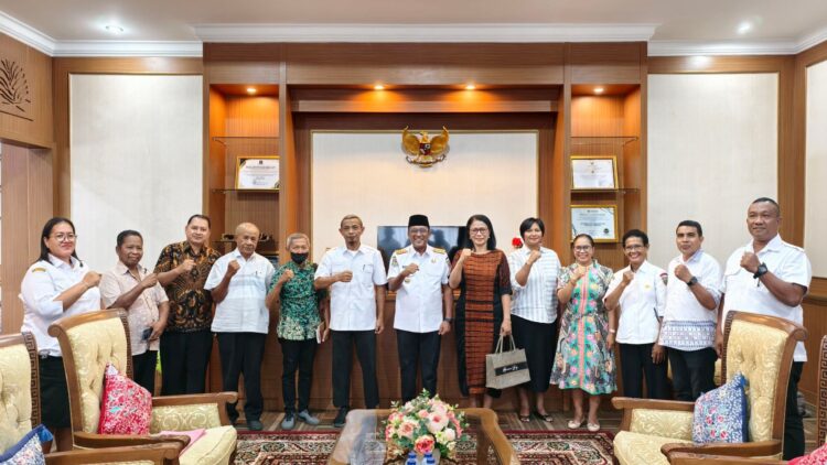 Perkuat Sinergi Pemerintah dan Gereja, Bupati Malteng Terima Kunjungan Klasis GPM Masohi