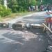 Teror Pembakaran Motor Picu Kemarahan Warga Alang Asaudi, Jalan Diblokade