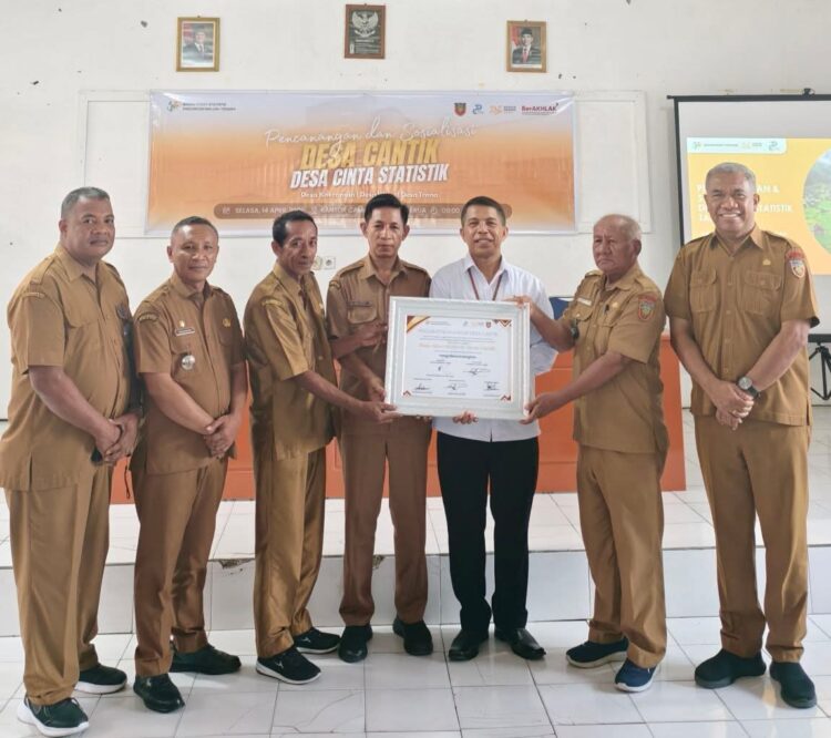 Maluku Tengah Jadi Pilot Project Satu Data Maluku, Bupati Zulkarnain Canangkan Desa Cantik di TNS