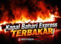 Laut Haria Membara! Kapal Cepat Express Bahari 9B Terbakar Hebat di Pelabuhan Haria